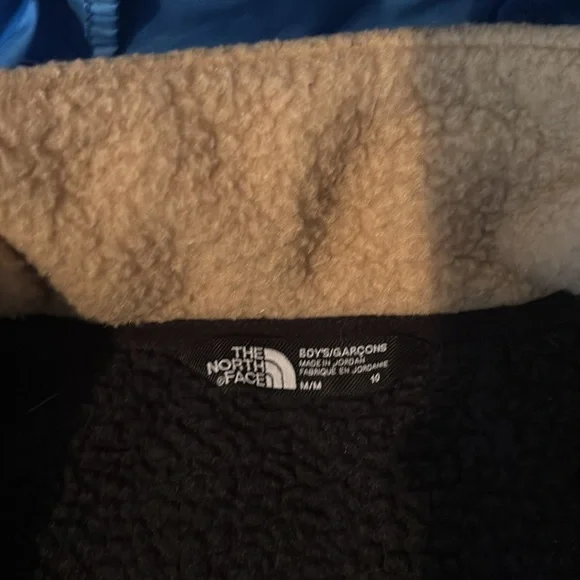 The North Face Kids Blue and Tan Jacket - Picture 3 of 7